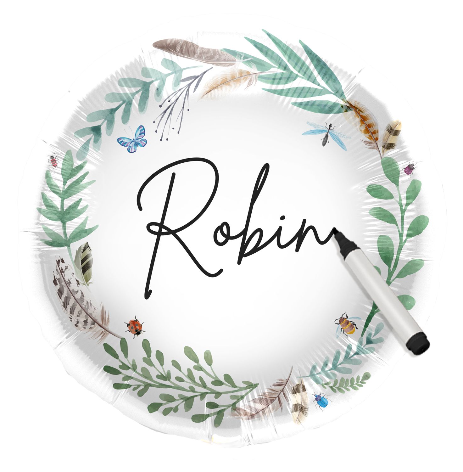 Beschrijfbare Folieballon Communie