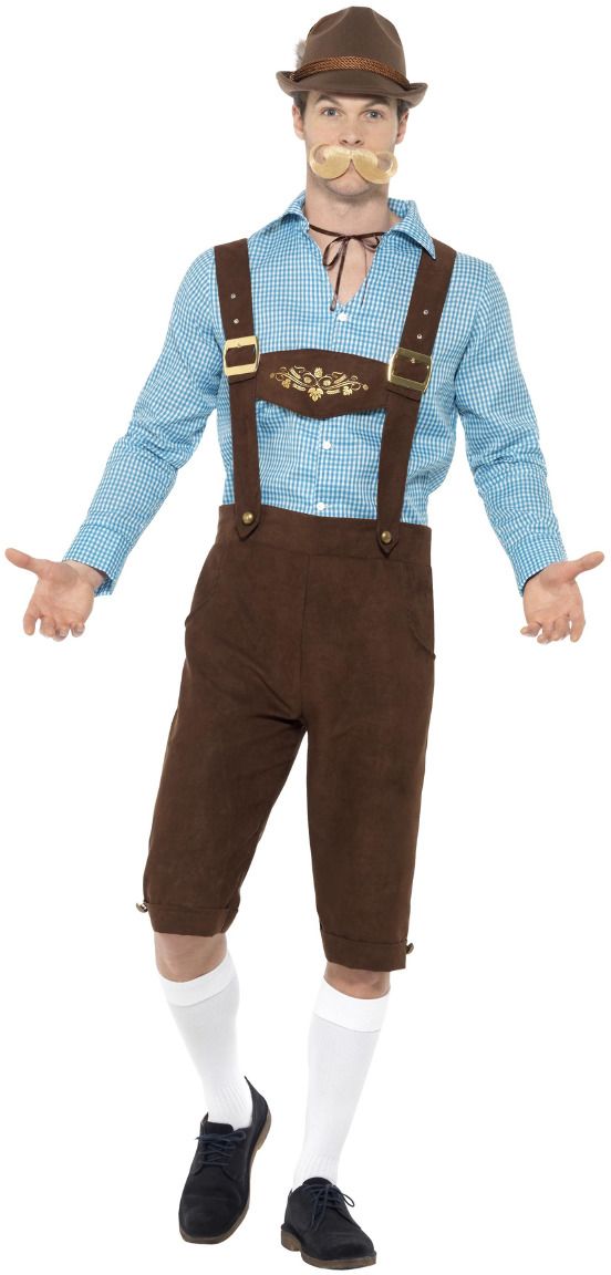 Bier Feest Lederhose Mannen Kostuum