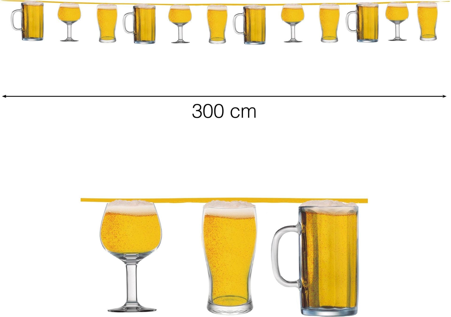 Bierglazen Figuurslinger 3 Meter