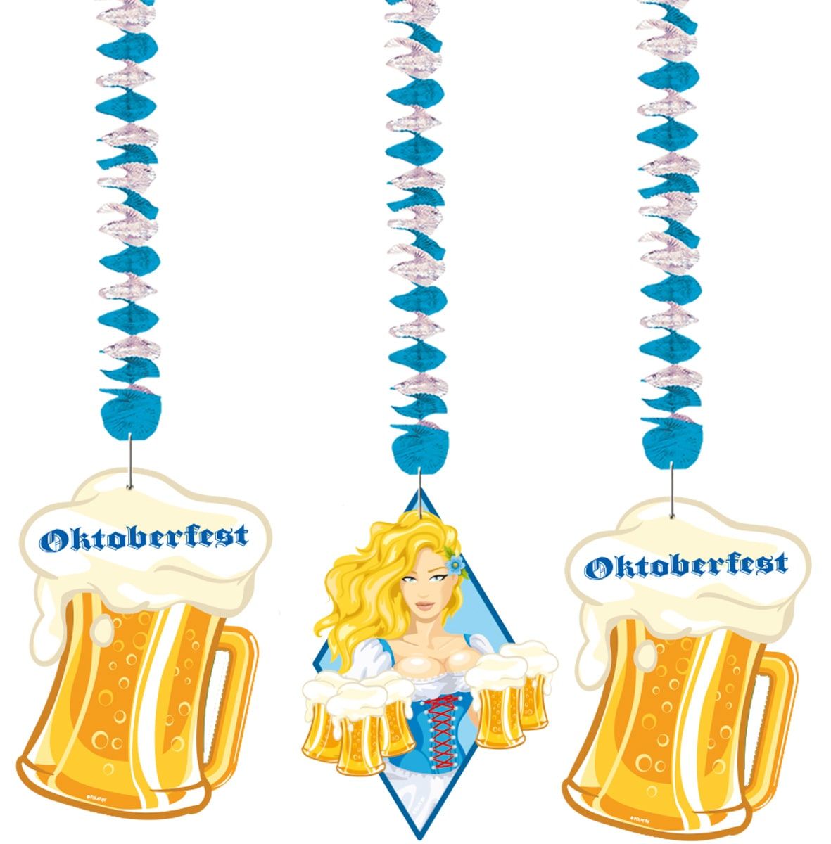 Bierpullen Oktoberfest Hangende Versiering