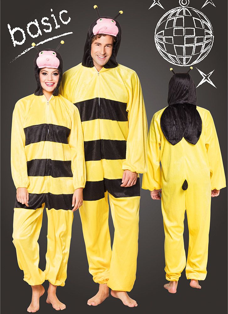 Bijen basis kostuum volwassen