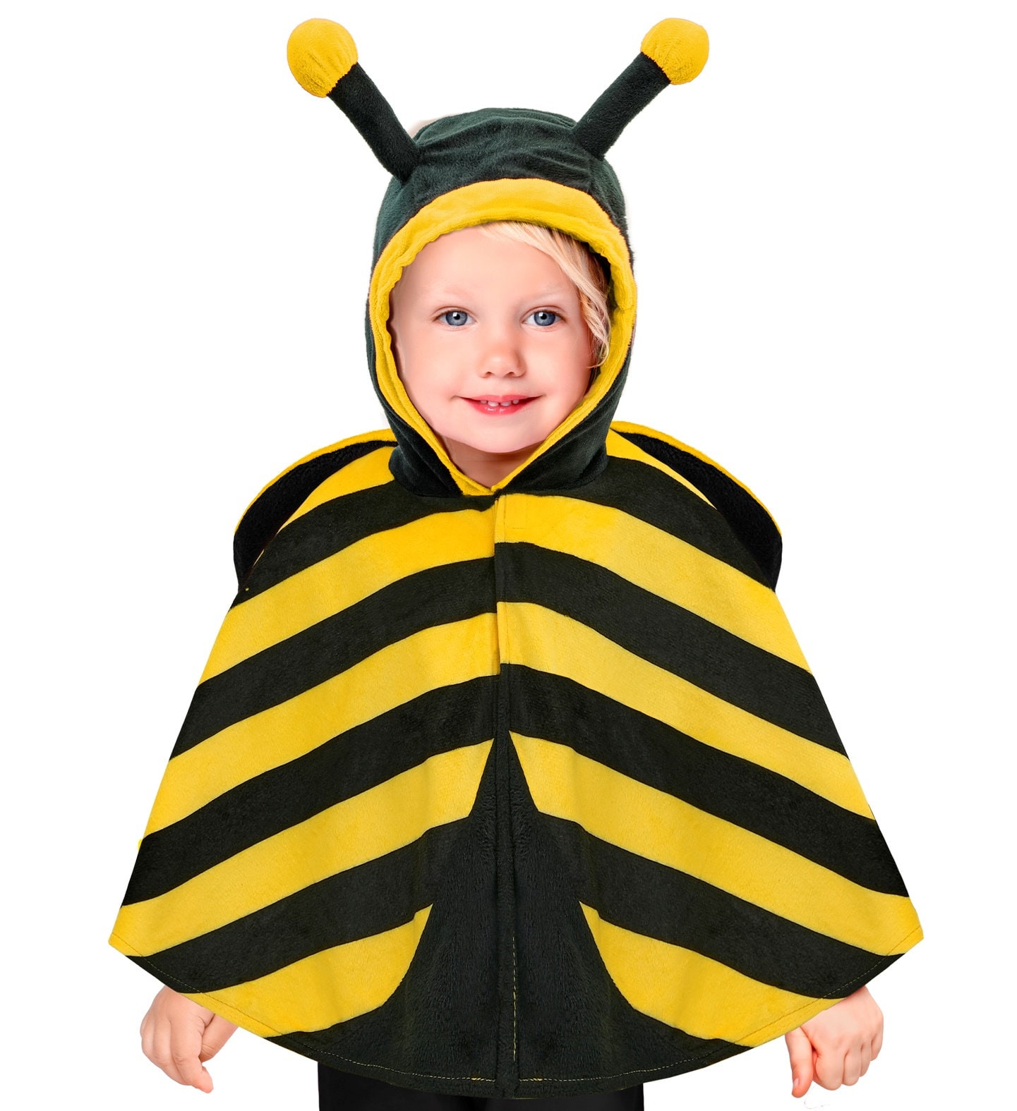 Bijen Poncho Cape met Capuchon Kinderen 98 cm