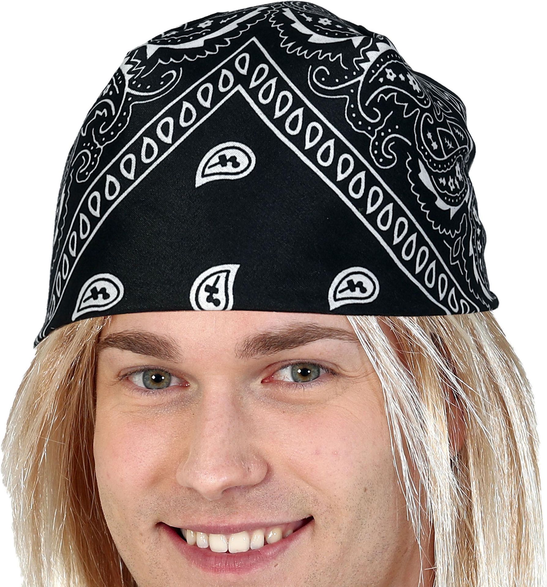 Biker Bandana Zwart