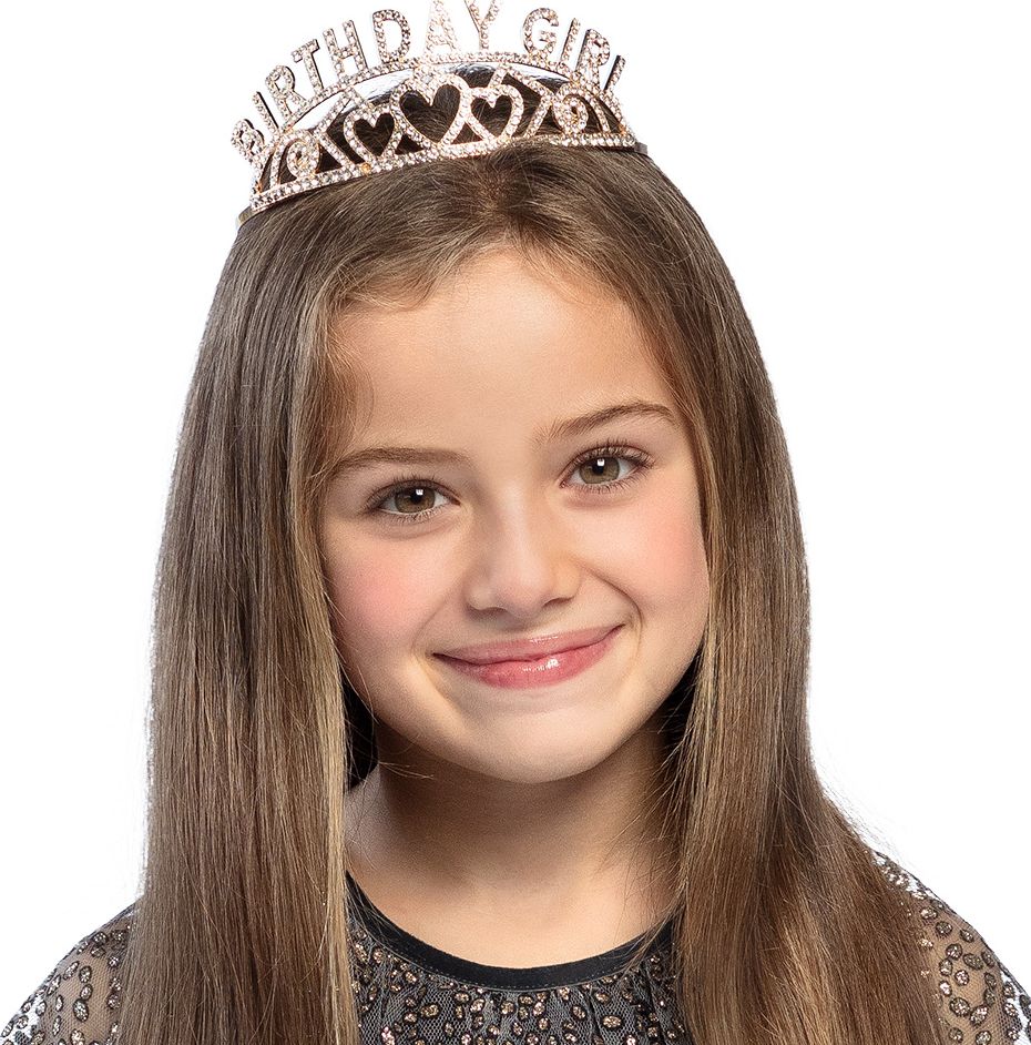 Birthday Girl' Tiara Metaal