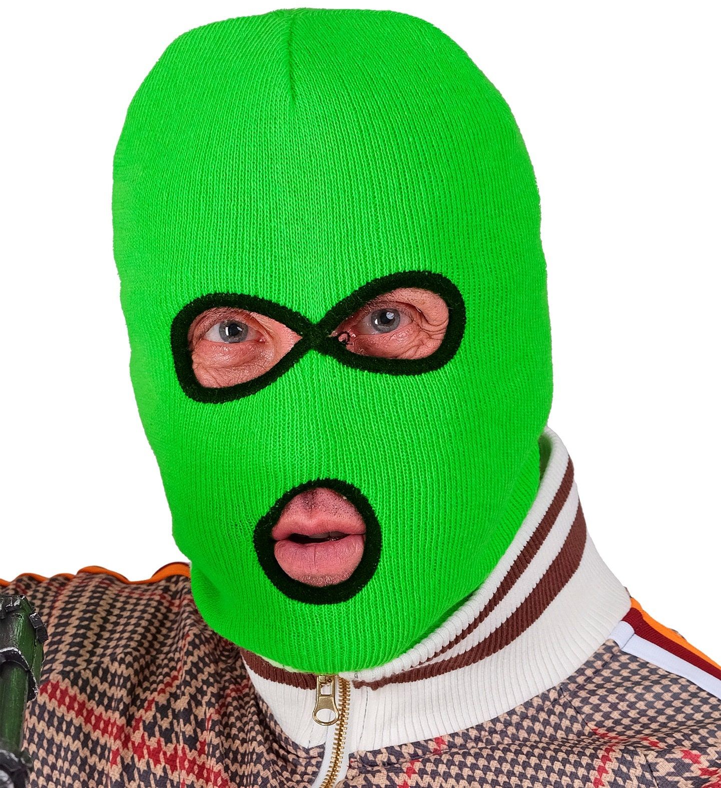 Bivakmuts Neon Groen Dames Heren Carnaval