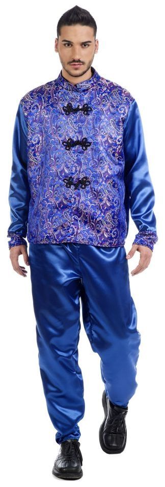 Blauw Chinees Kostuum
