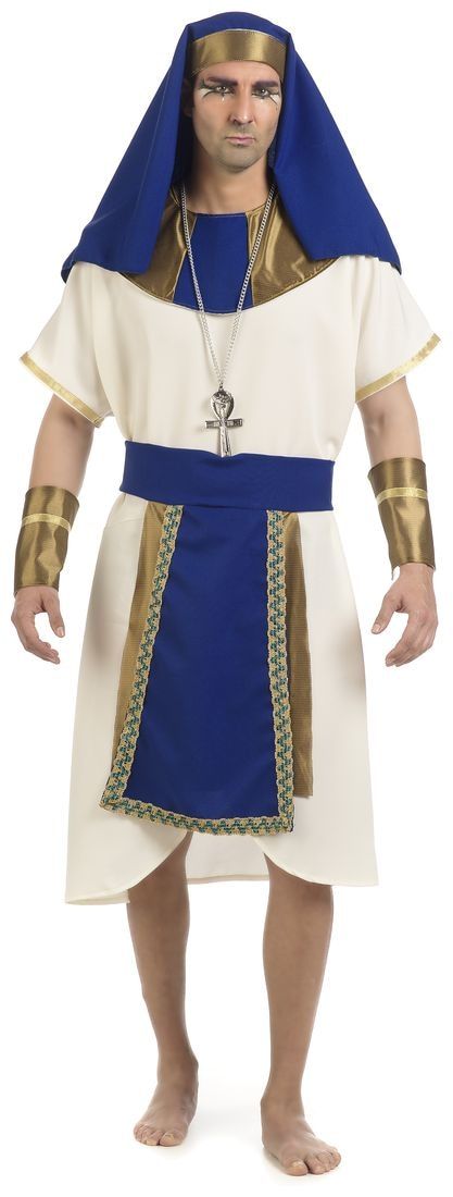 Blauw Farao Kostuum