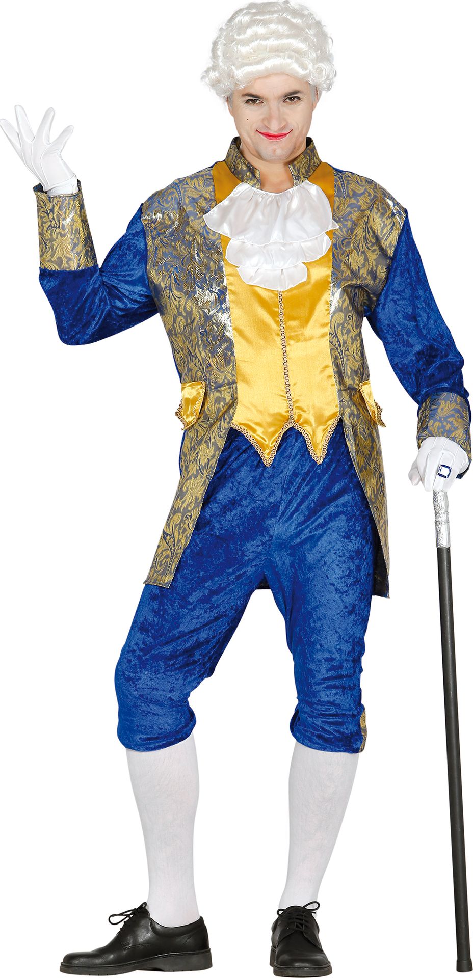 Blauw Markies Kostuum