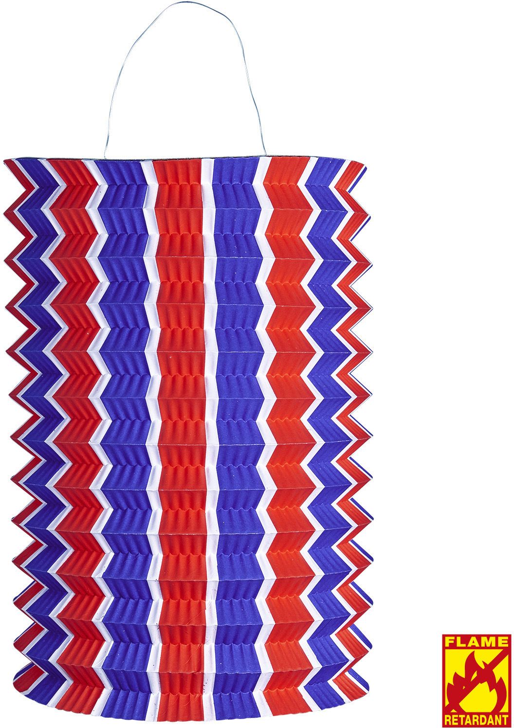 Blauw Wit Rood Gestreepte Lantaarn