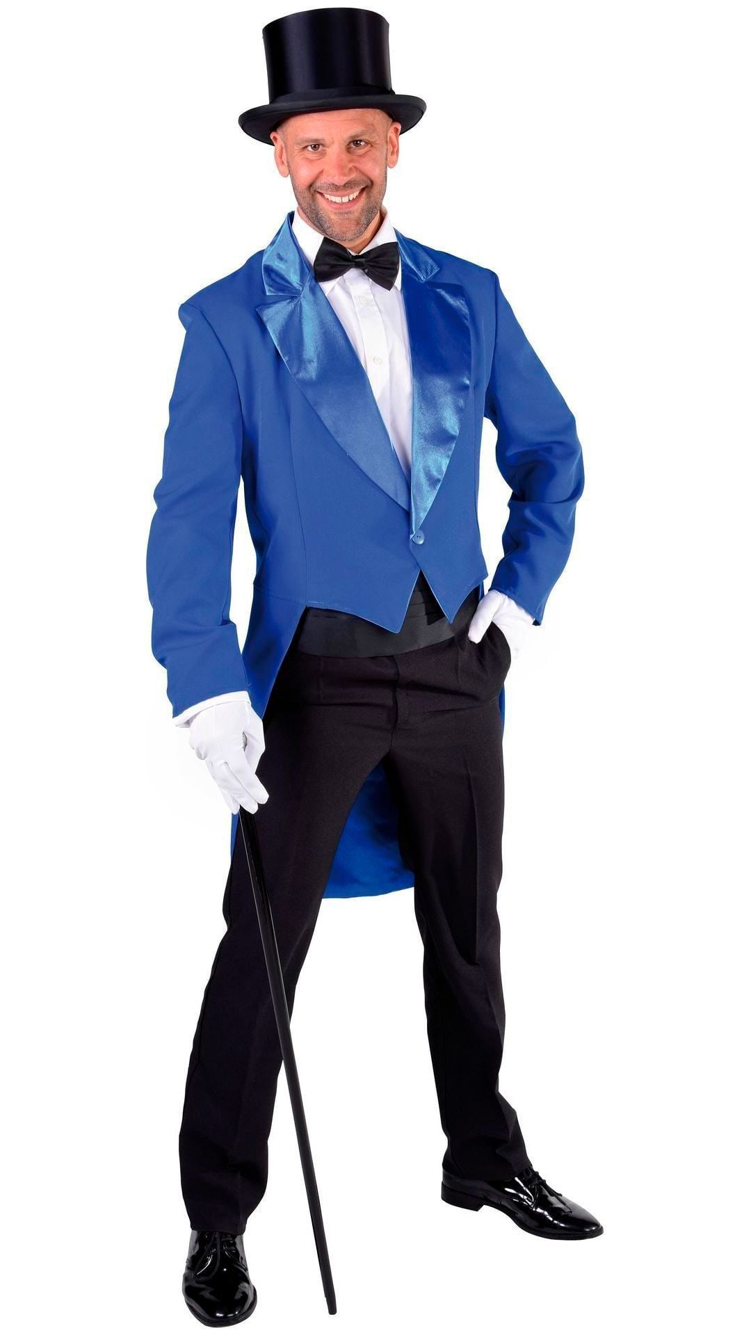 Blauwe Carnaval Slipjas Heren