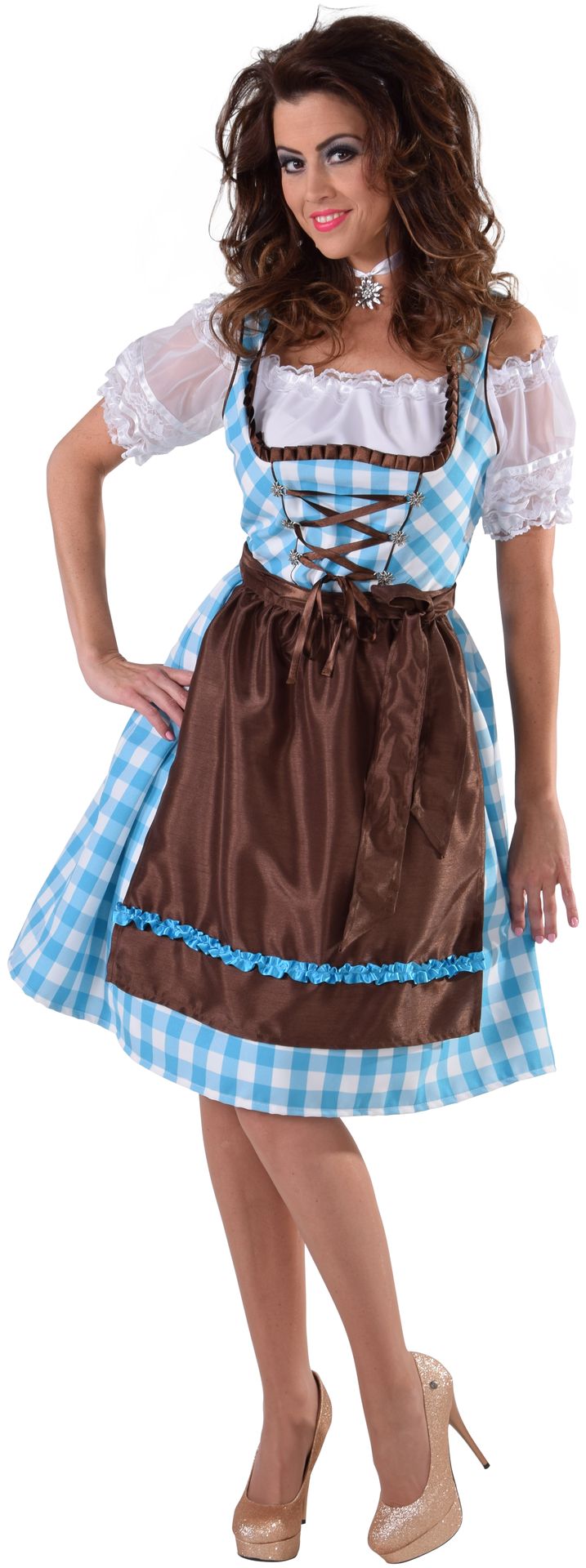 Blauwe Dirndl Dames