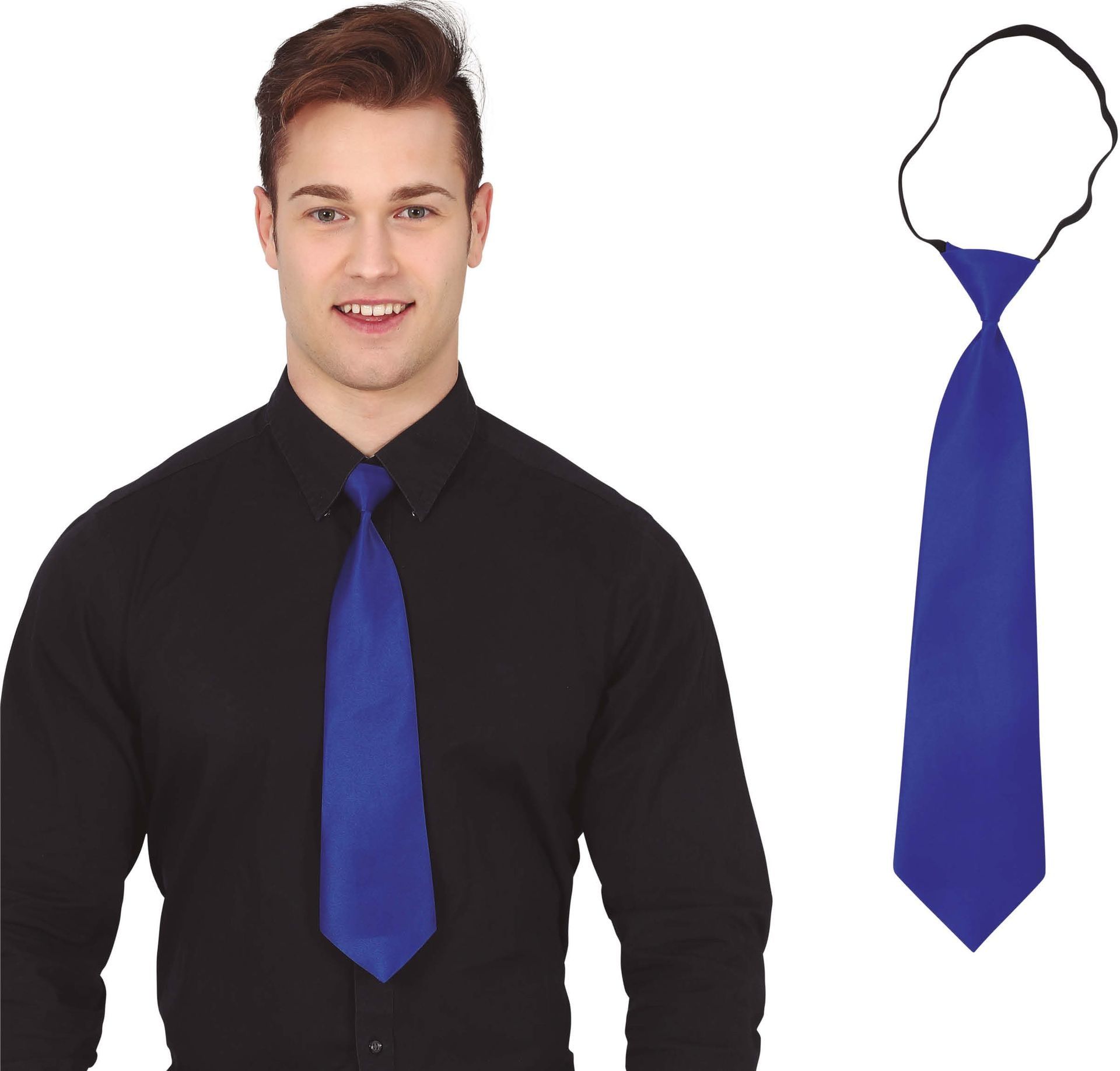 Blauwe Feest Stropdas 45cm