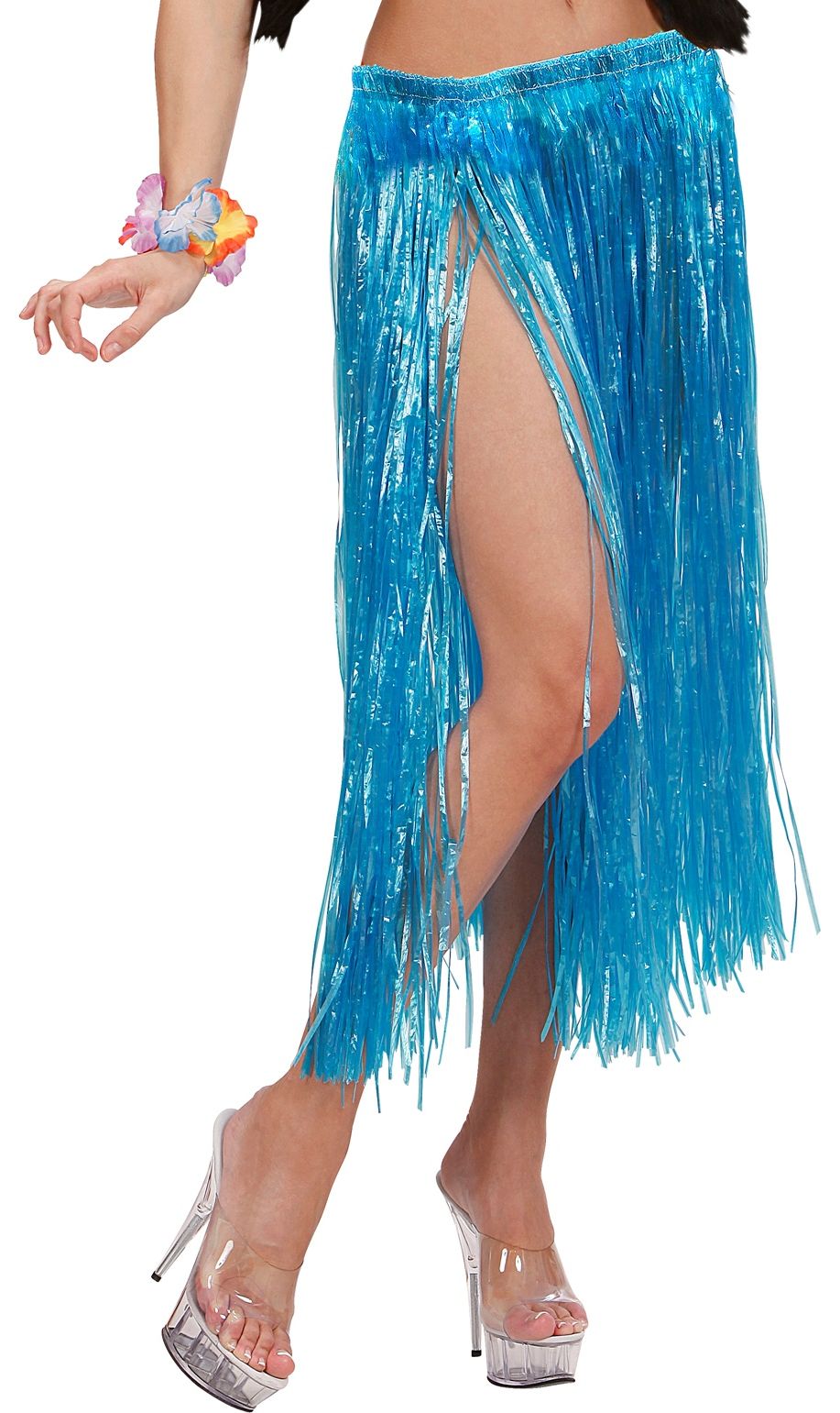 Blauwe Hawaii Midi Rok