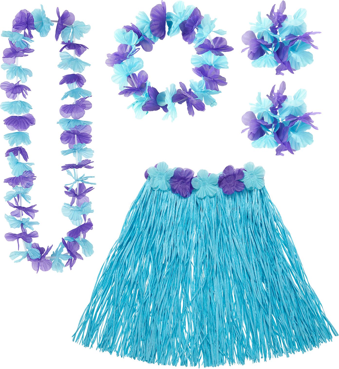 Blauwe Hawaii Set