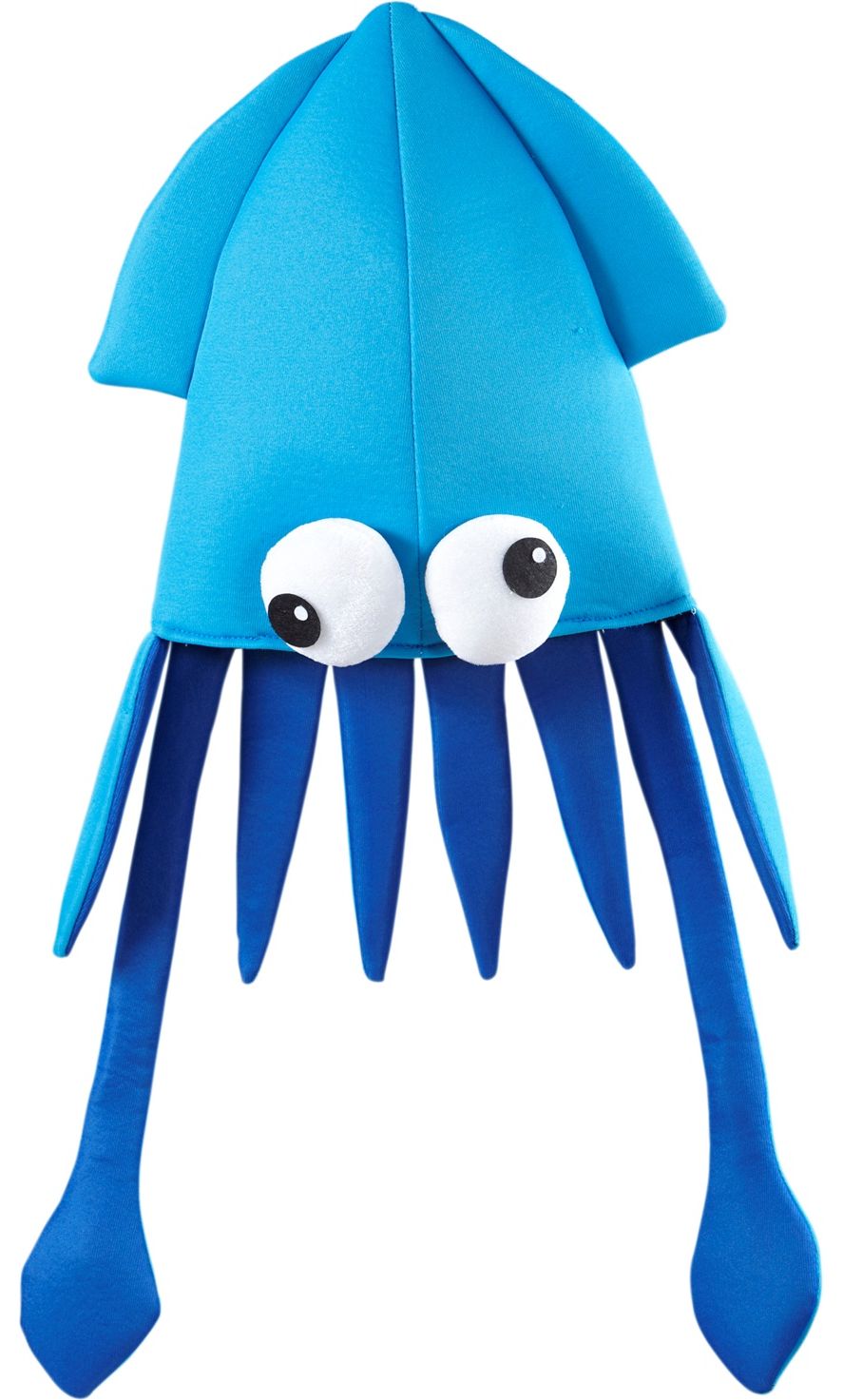 Blauwe Inktvis Hoed Carnaval