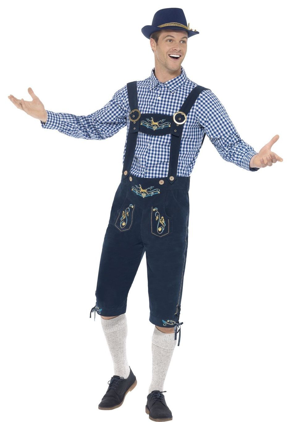 Blauwe Lederhosen