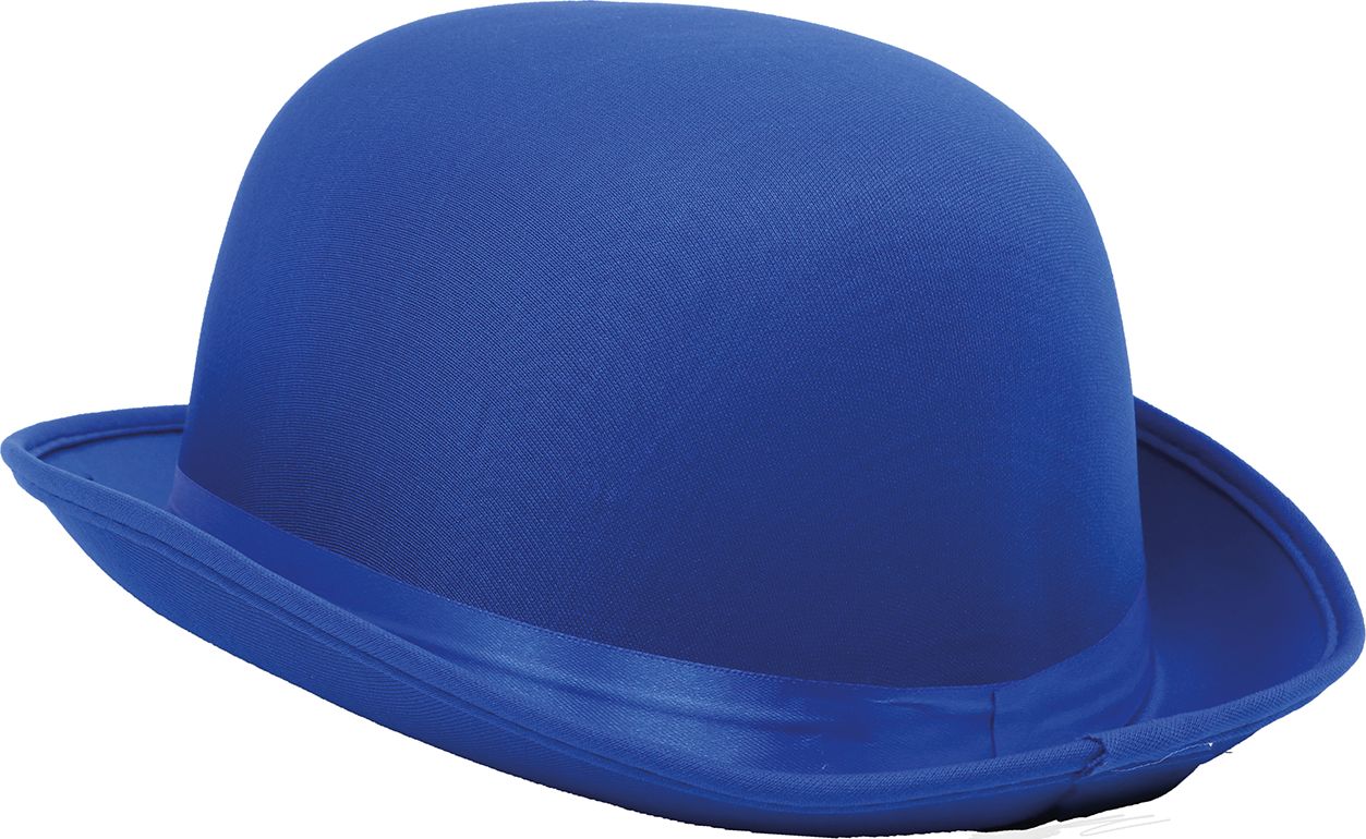 Blauwe Luxe Bolhoed Carnaval