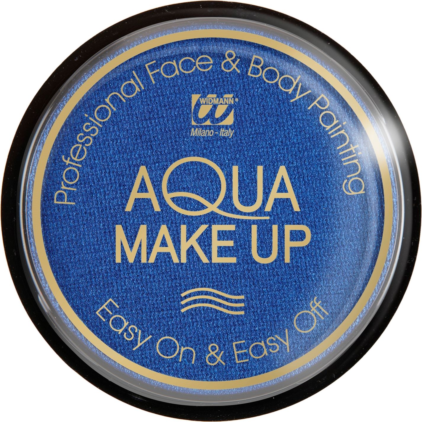 Blauwe Make-Up Waterbasis Metallic