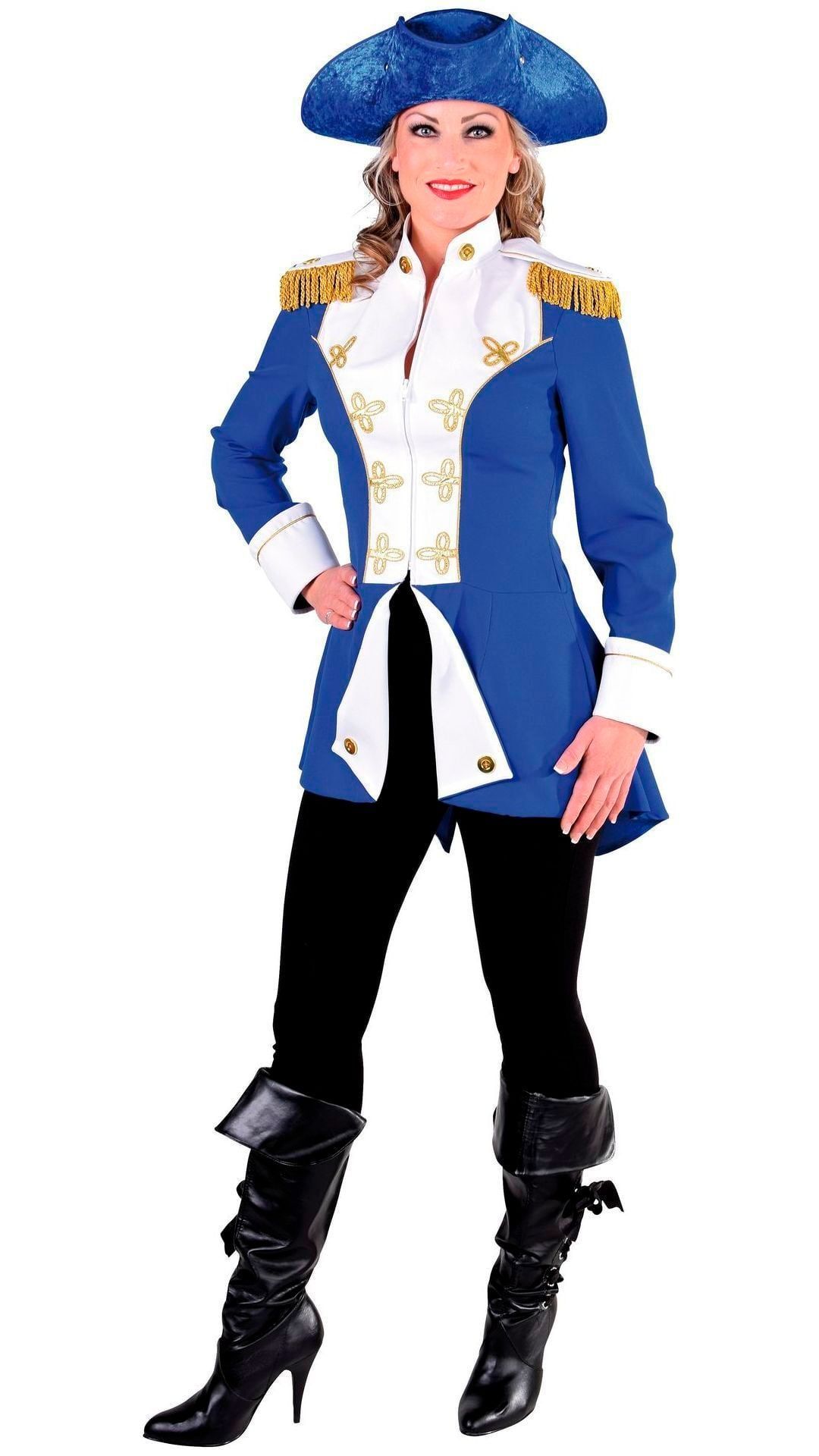 Blauwe Officiers Jas Dames
