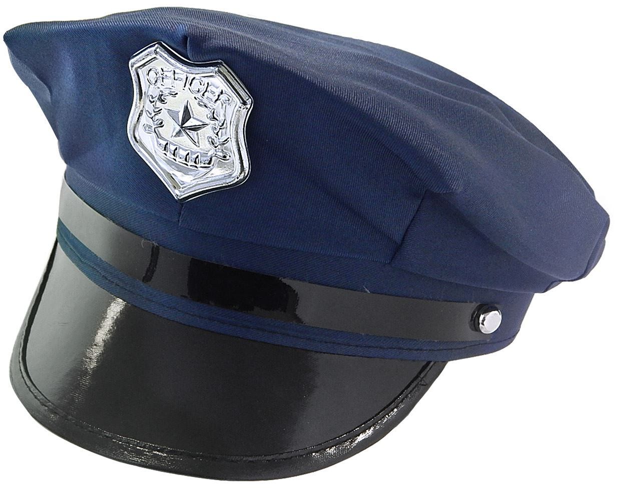 Blauwe Politieman Pet