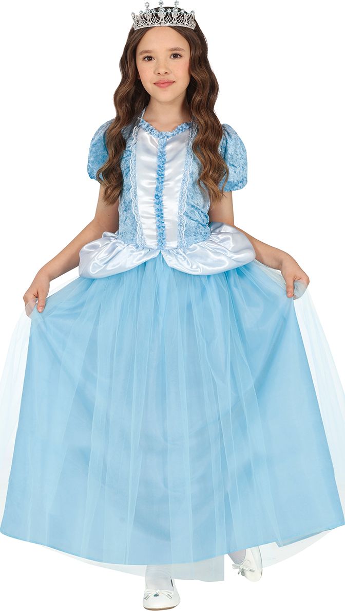 Blauwe Prinsessenjurk Assepoester Kinderen