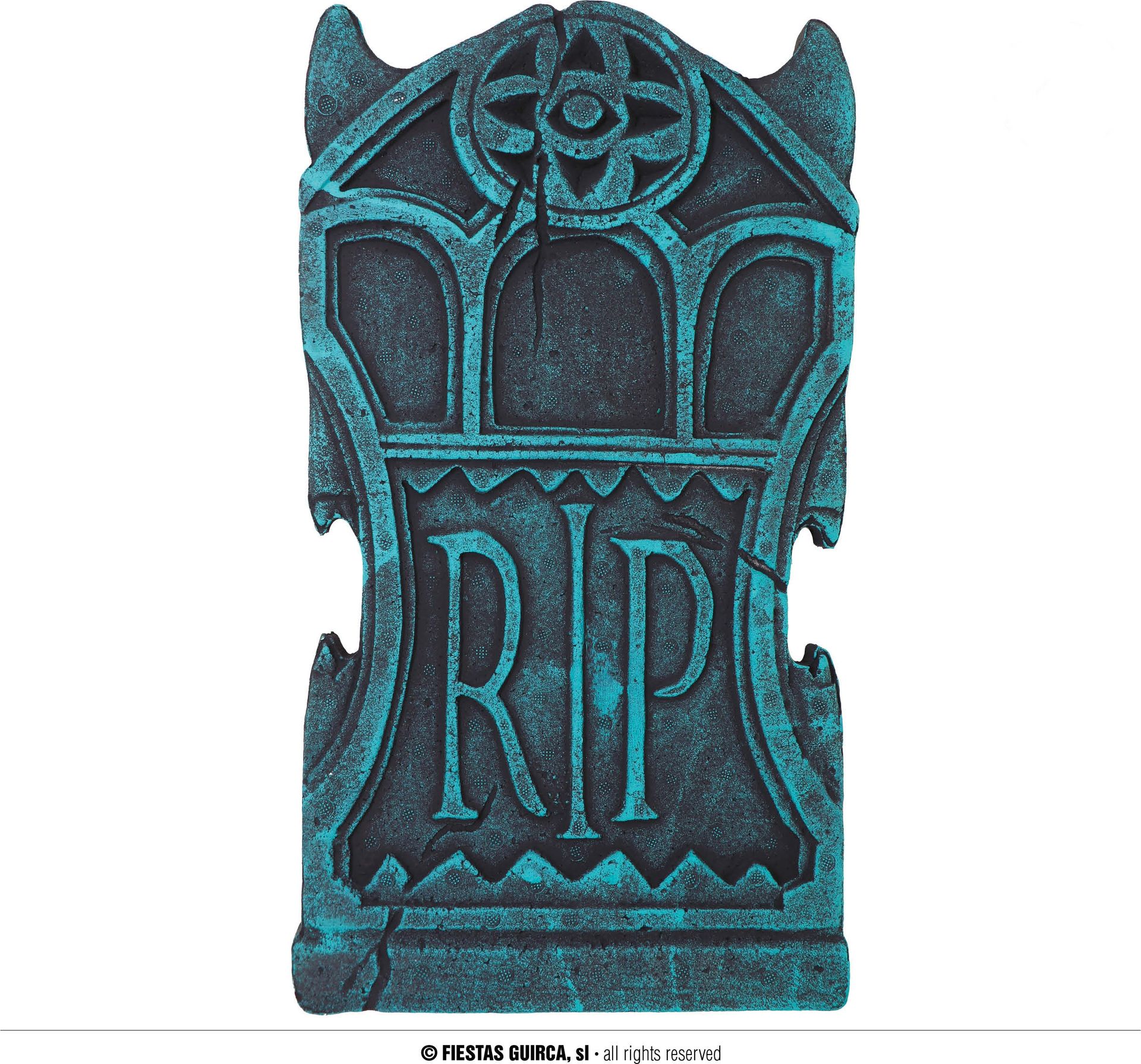 Blauwe Rip Nep Grafsteen