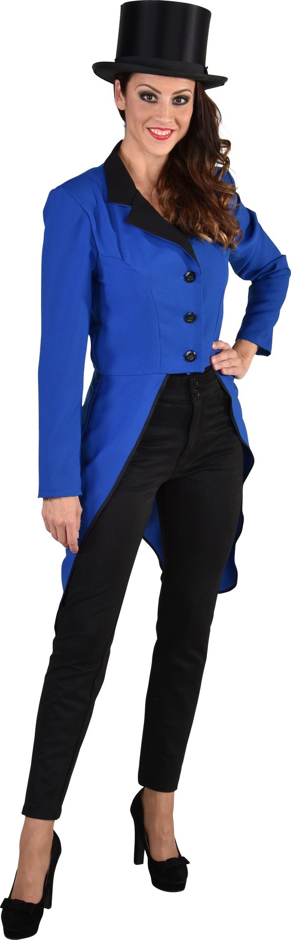 Blauwe Slipjas Dames