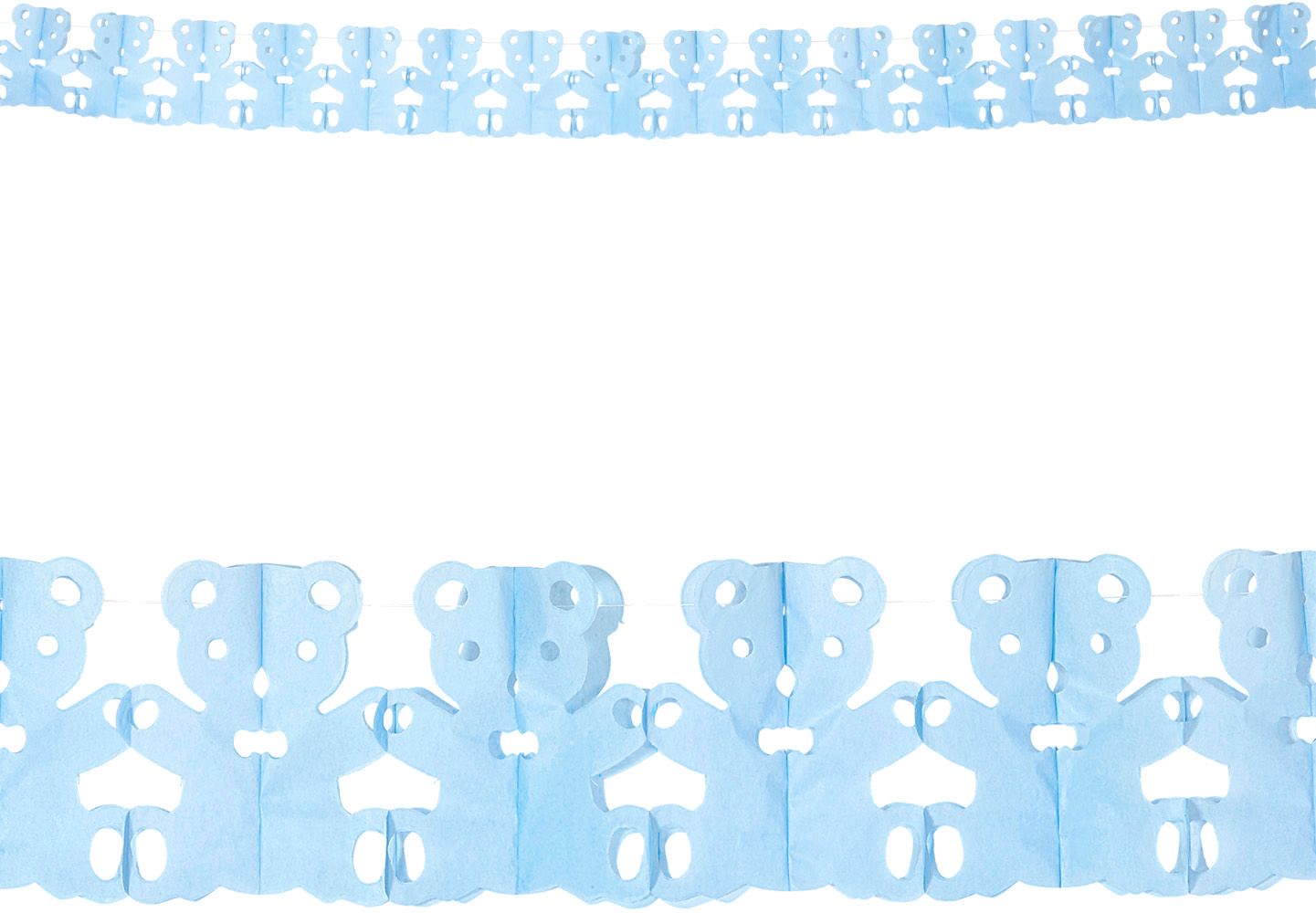 Blauwe Teddy Beer Slingers