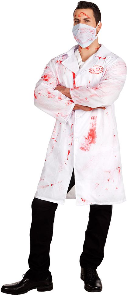 Bloederig dokter kostuum