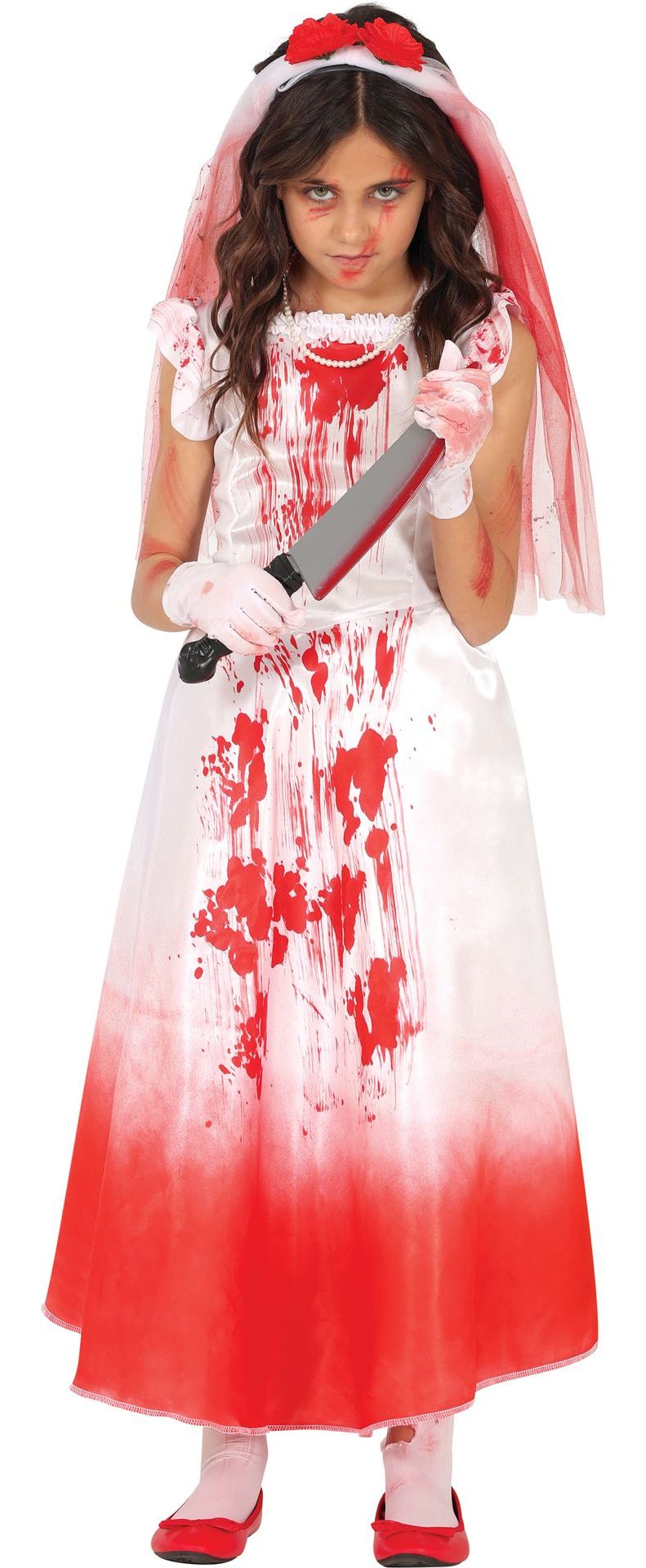 Bloederige Bruid Jurk Halloween Meisjes