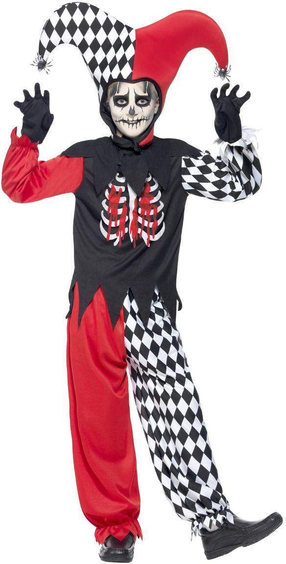 Bloederige Narren Kostuum Jongens