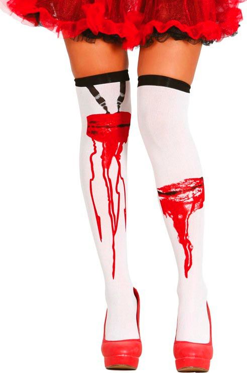 Bloederige Wonden Kniekousen