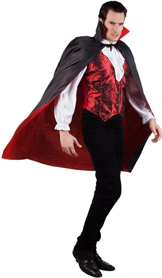 Bloedlustige vampier cape omkeerbaar
