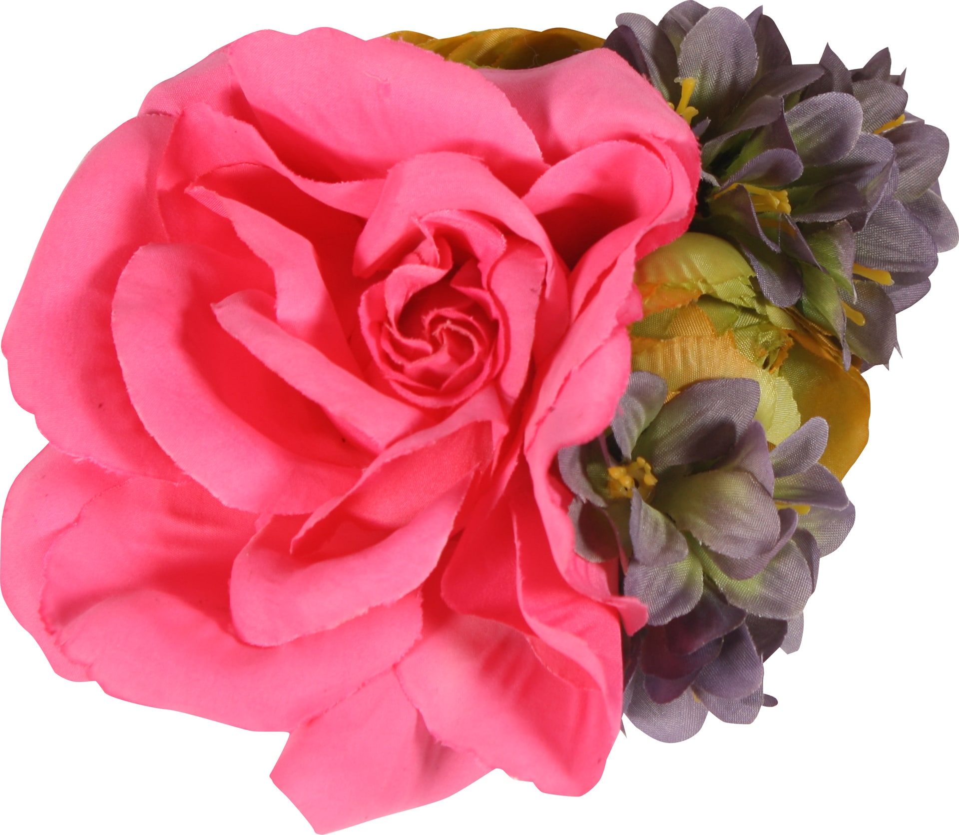 Bloem Haarclip Roze Oktoberfest Trachten