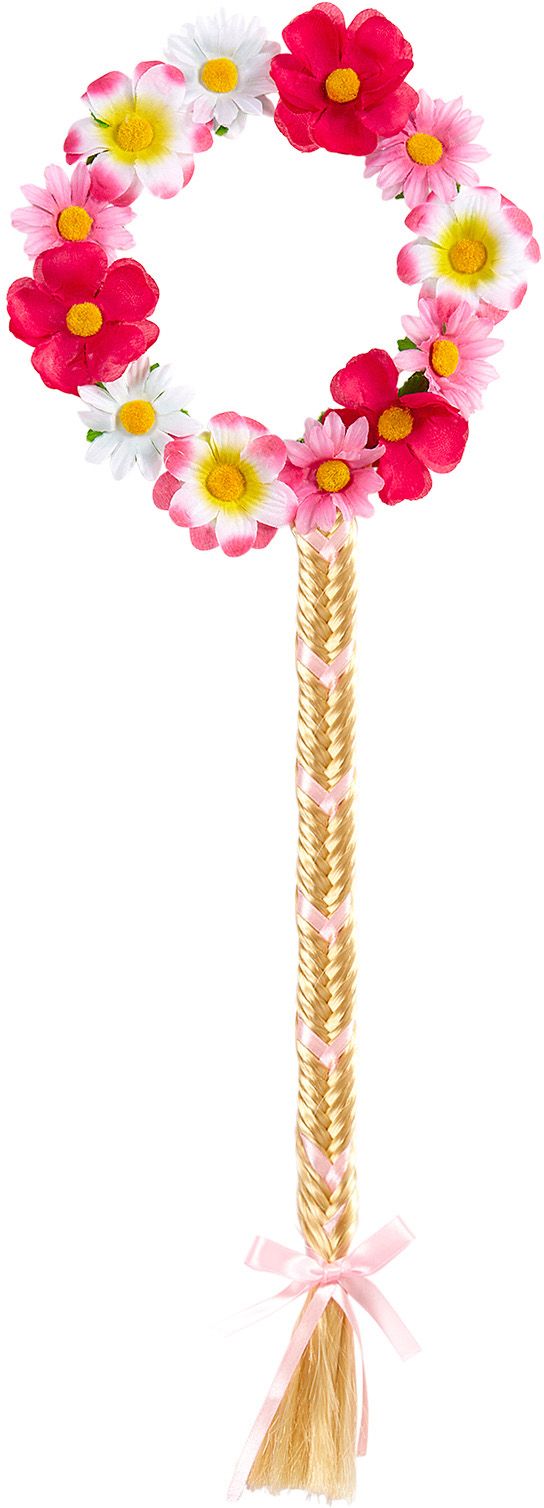 Bloemen Hoofdband met Staart