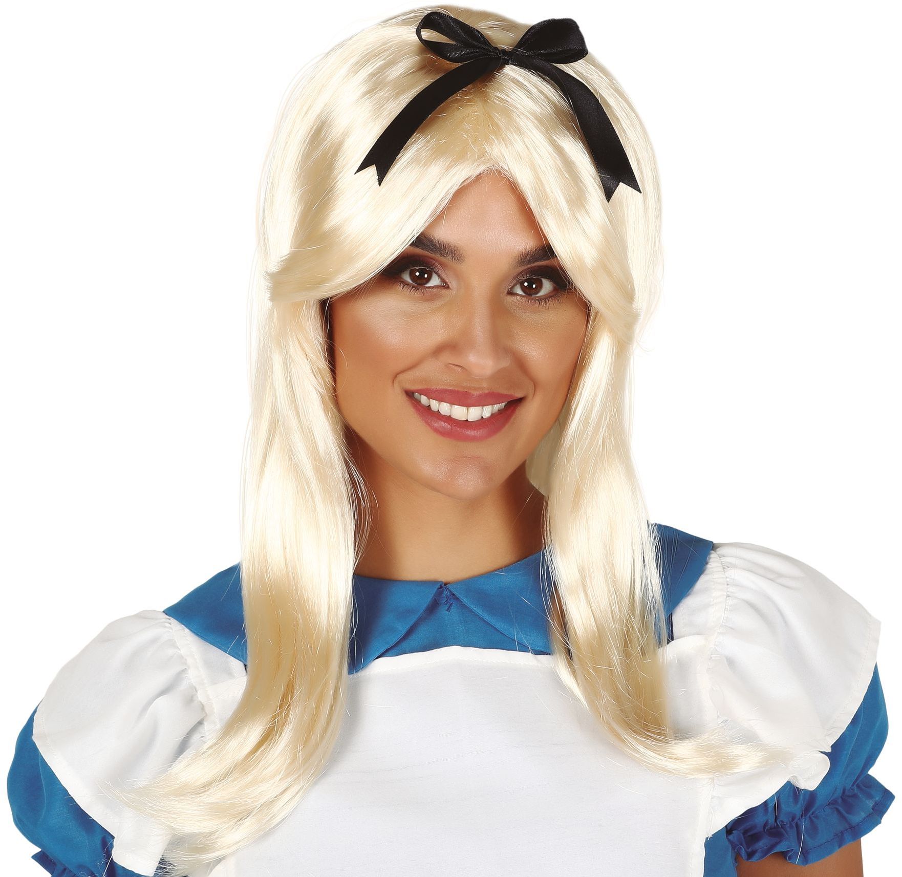 Blonde Alice In Wonderland Pruik