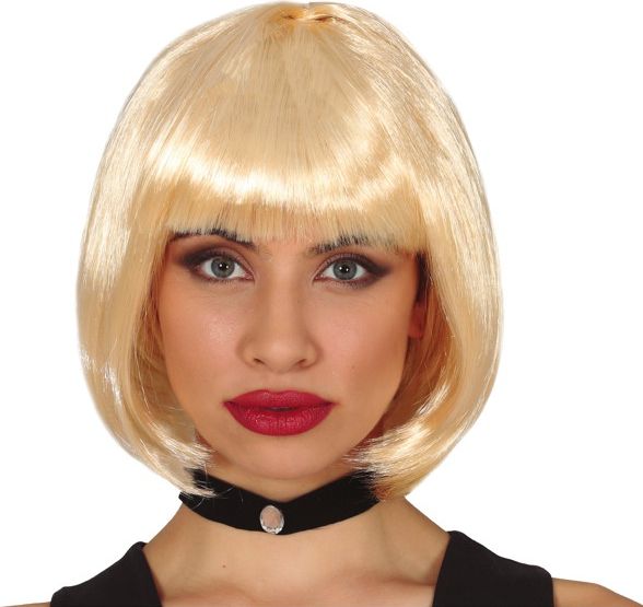 Blonde Boblijn Pruik Dames