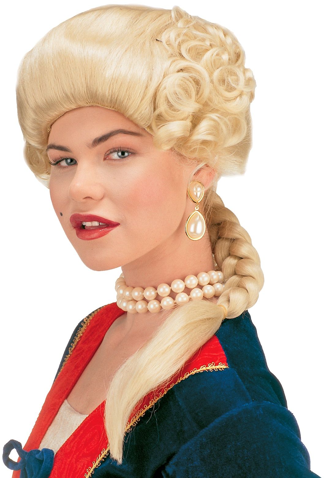 Blonde Hertogin Pruik