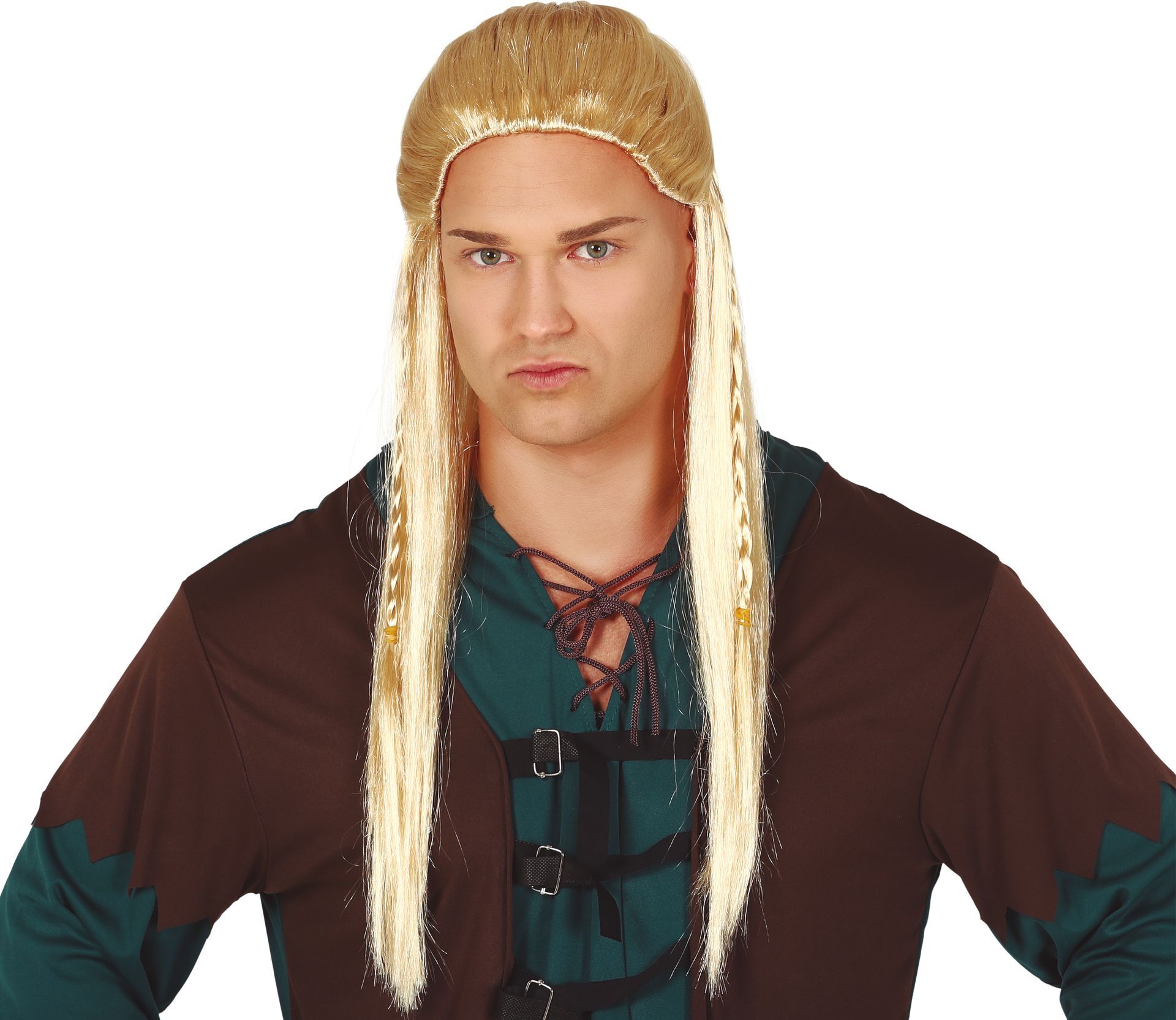 Blonde Legolas Boogschutter Pruik