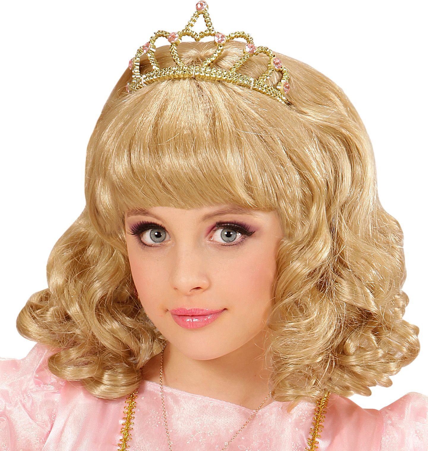 Blonde Prinses Pruik