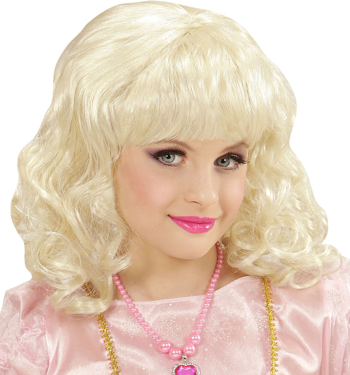 Blonde Prinses Pruik Kind