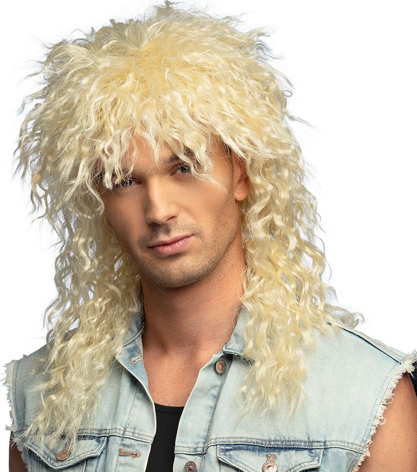 Blonde Rock-'N Roll Pruik