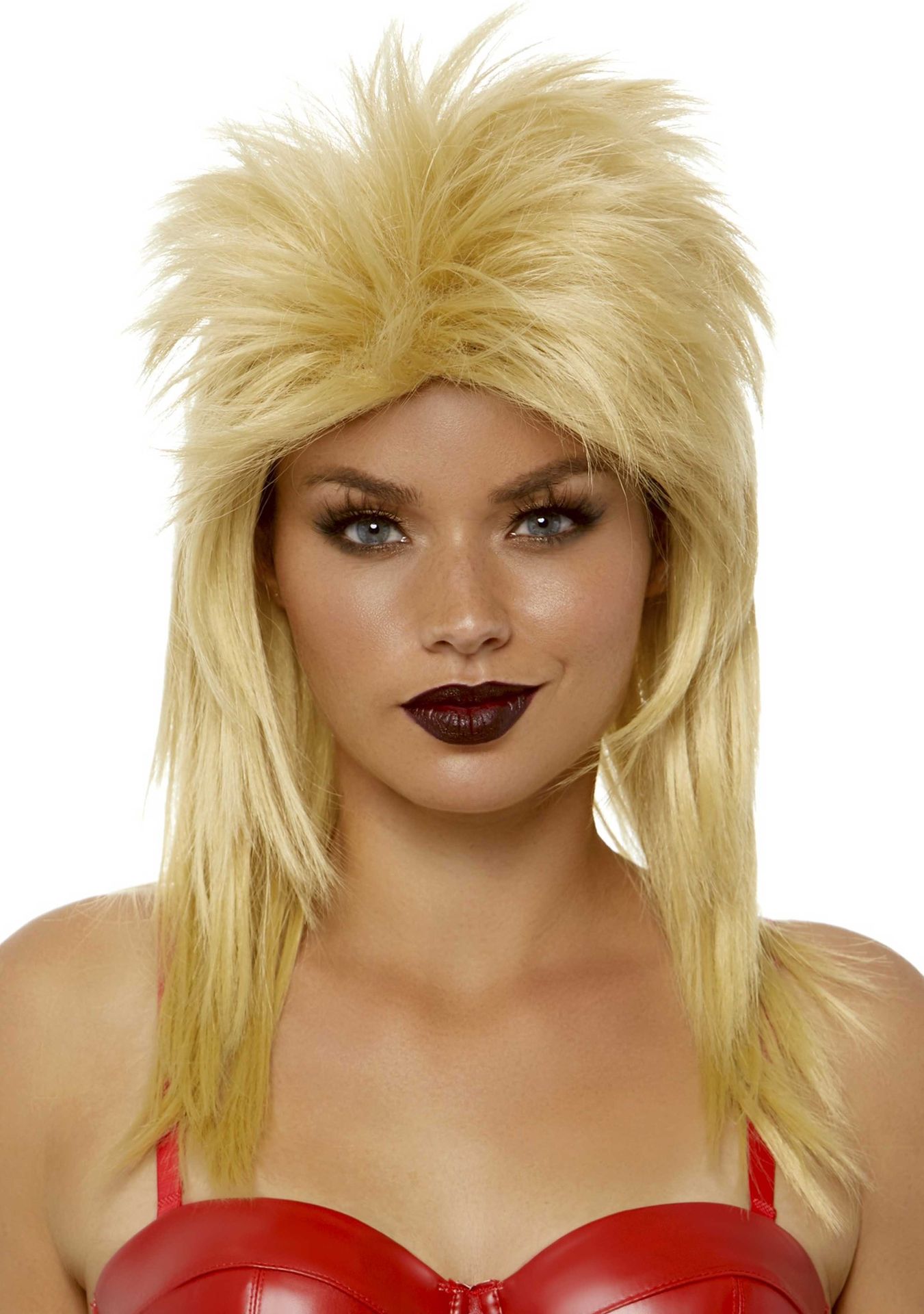 Blonde Rockster Look Pruik