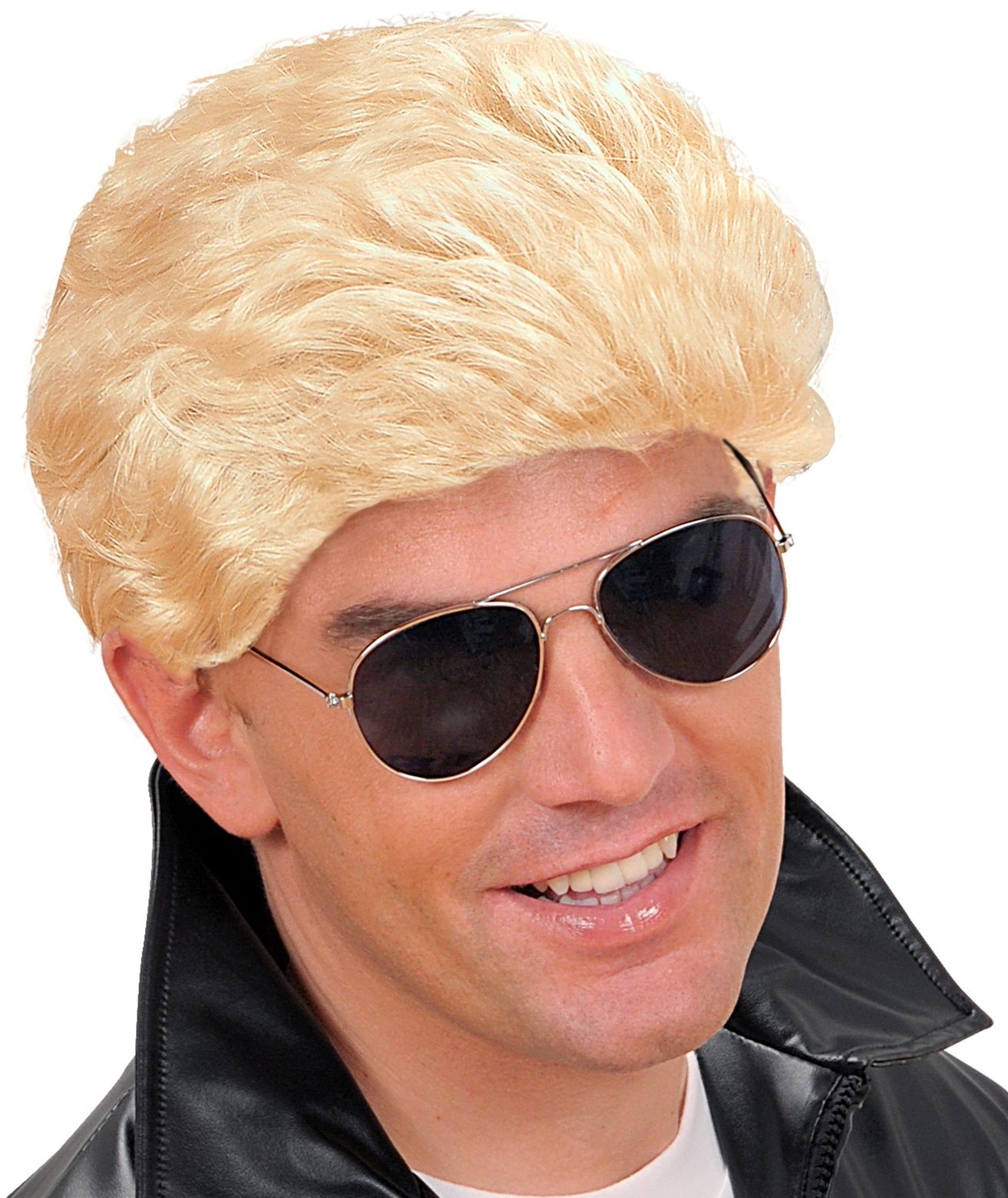 Blonde T-Birds Pruik