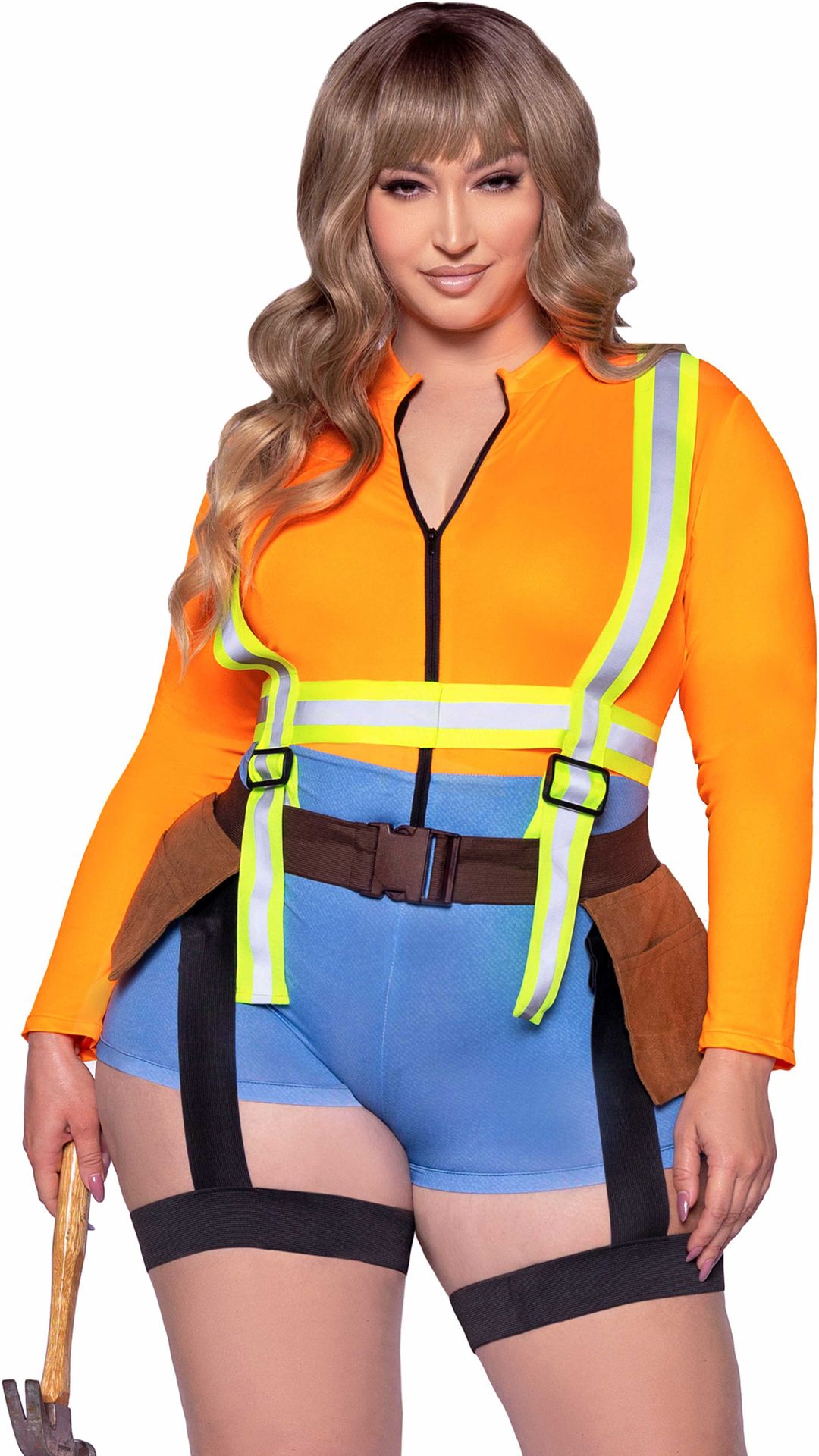 Bouwvakker Kostuum Dames Plussize