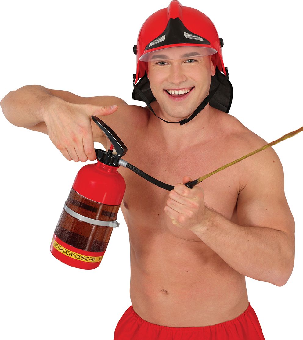 Brandweer Drinkcontainer 2L Rood