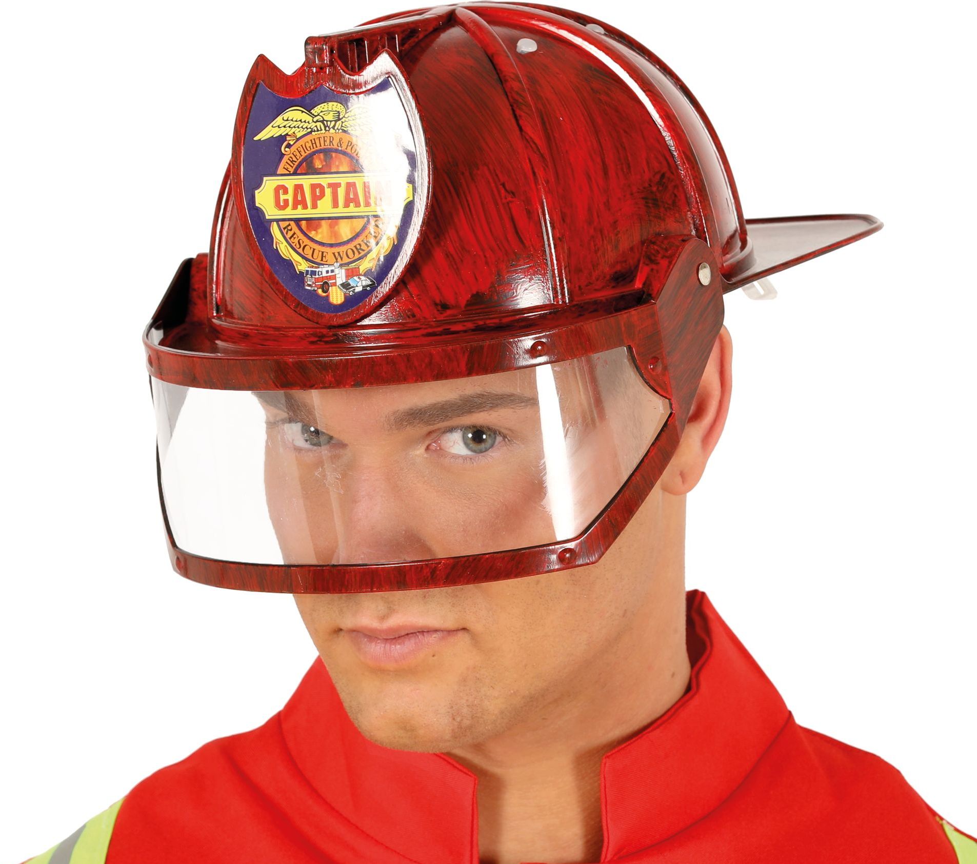 Brandweer helm hoofdcommandant