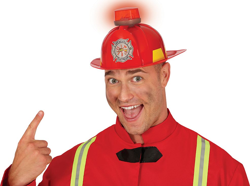 Brandweer Helm met Licht en Geluid