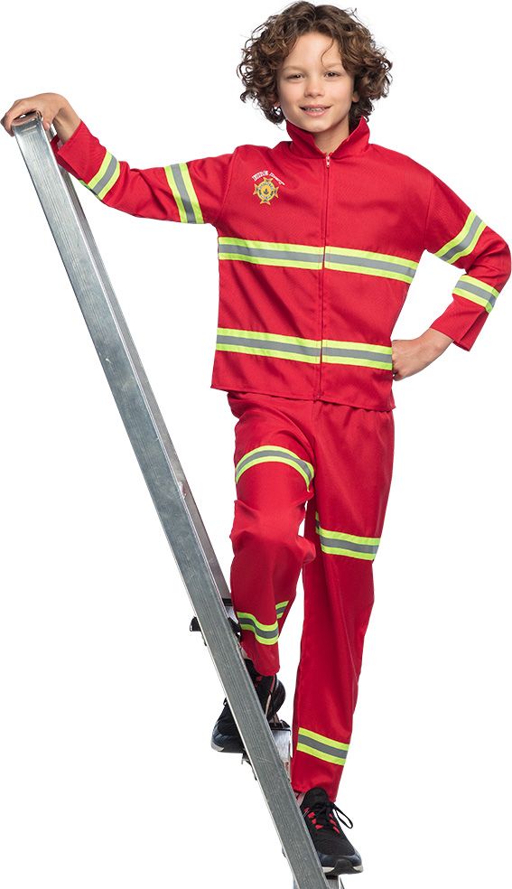 Brandweer kleding jongens carnaval