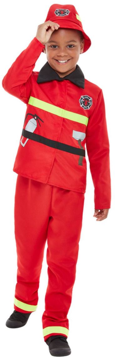 Brandweerman jongens kostuum